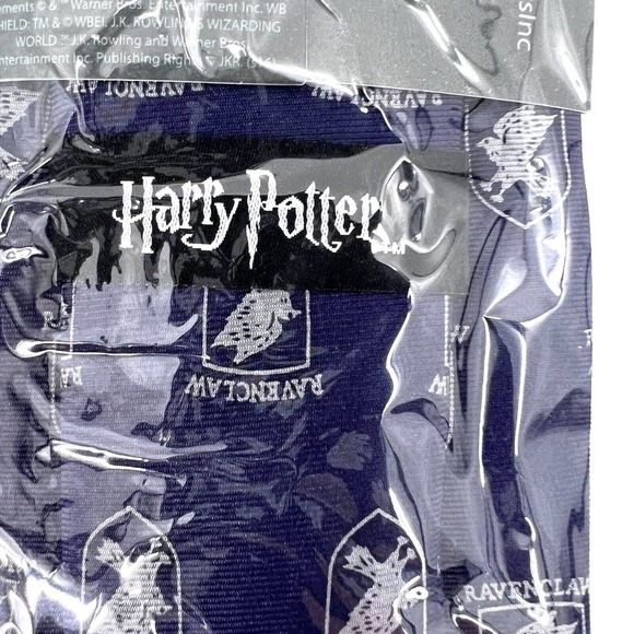 New Harry Potter Cravate Ravenclaw Crest Silk Neck Tie - Picture 8 of 8